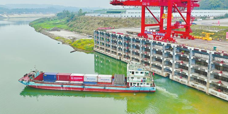 西江水道又一个内河水运口岸建成