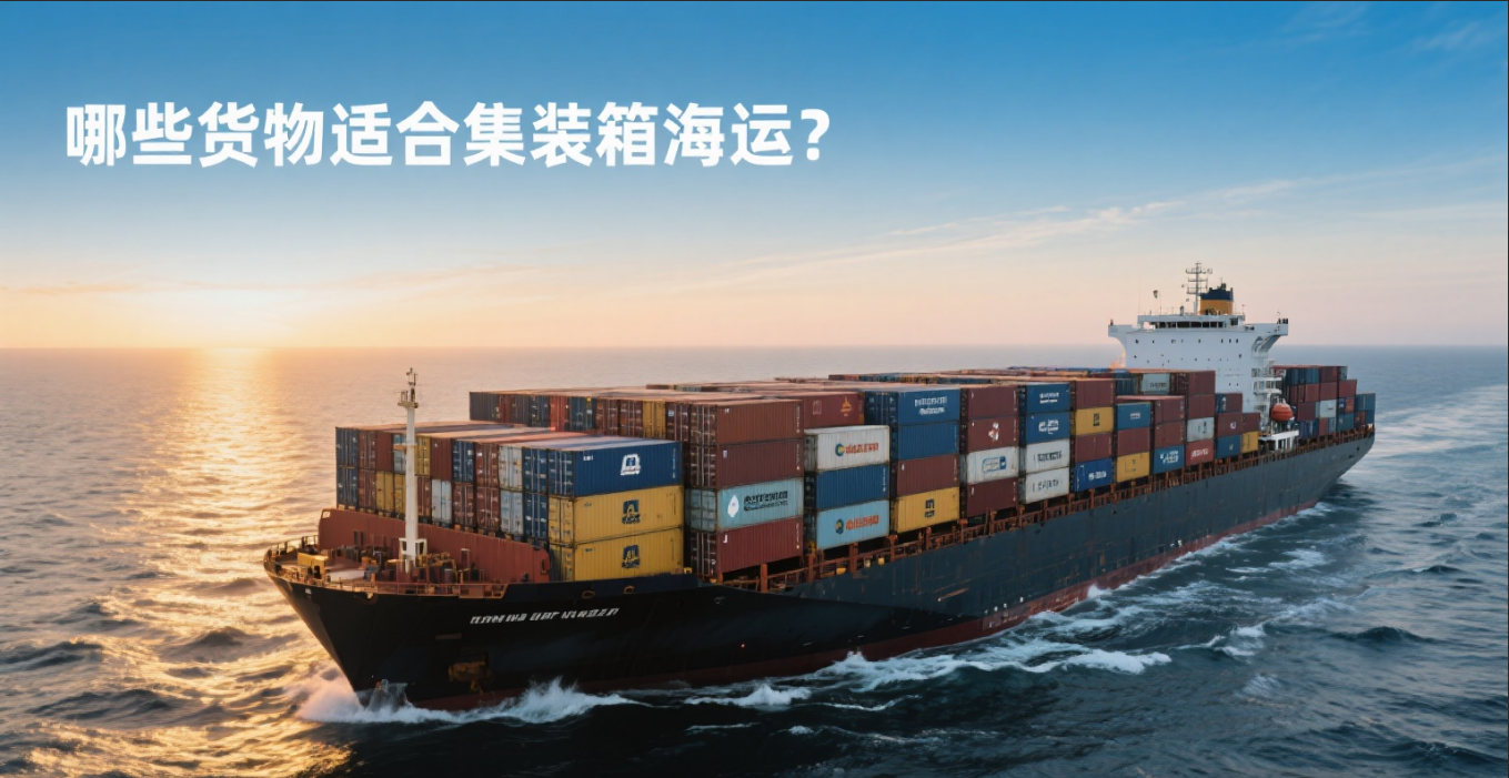 哪些货物适合集装箱海运？？？？？？