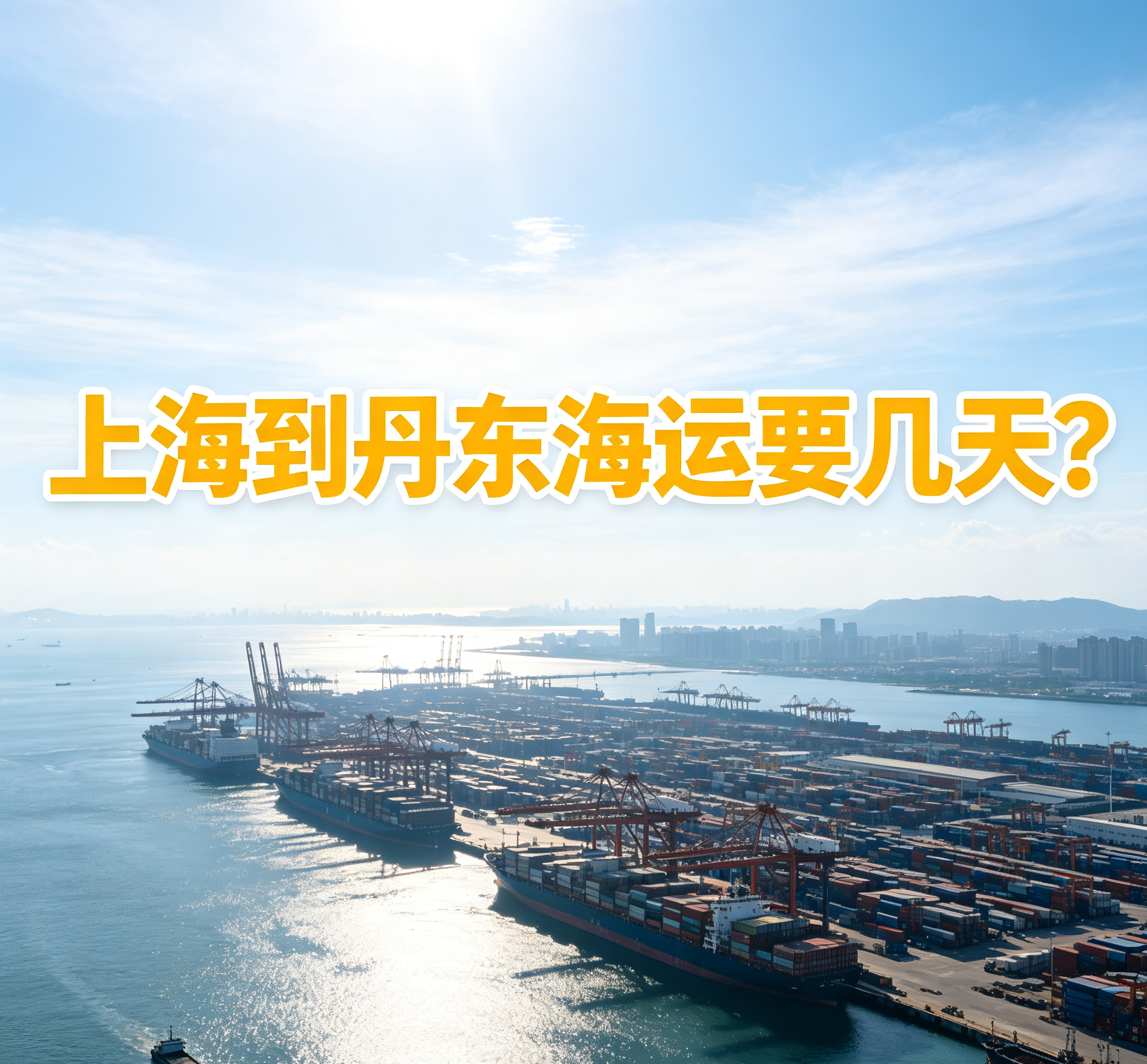 上海到丹东海运要几天？？？？？时效、流程全剖析